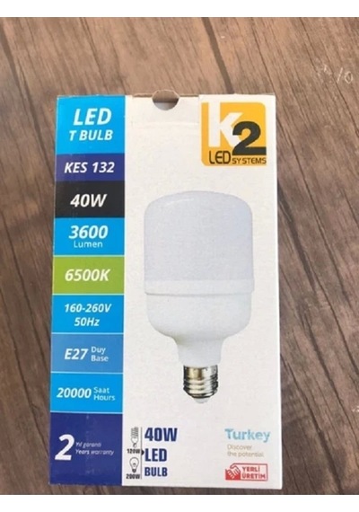 Kendal 40 W Torch Ampul Beyaz Işık 1 Adet