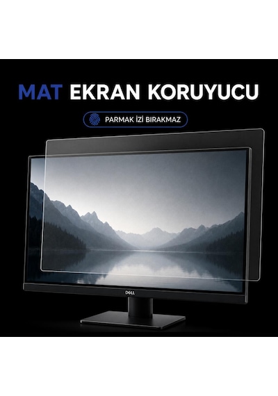 Dell Pro E2425hsm 23.8 İnç İle Uyumlu Mat Ekran Koruyucu