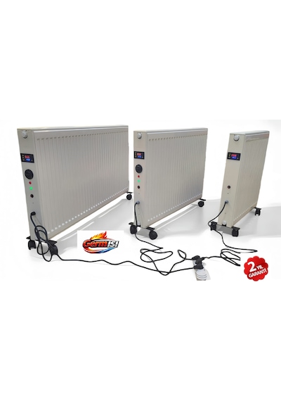 Germısı Hybrit İnverter Elektrikli Petek Radyatör 3kademe Turbo Modlu 60x90cm 500WATT-1500watt