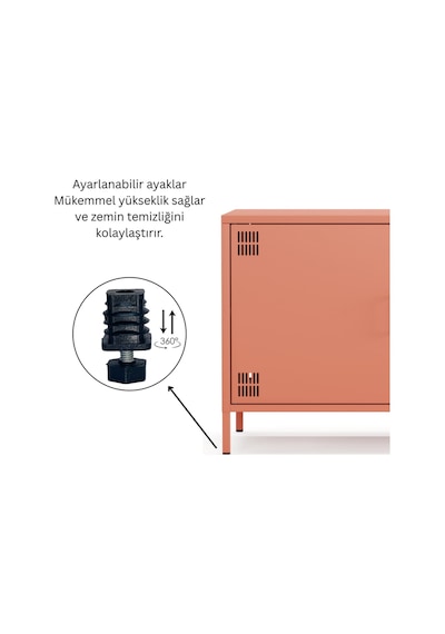 Pera Tv Ünitesi, Tv Dolabı,2 Kapaklı Dolap 100,50 X 40 X 64,50 Cm - 9 Renk Seçeneği Bulunmaktadır Ral 3022 Somon Pera Tv Ünitesi, Tv Dolabı,2 Kapaklı Dolap 100,50 X 40 X 64,50 Cm - 9 Renk Seçeneği Bulunmaktadır Ral 3022 Somon