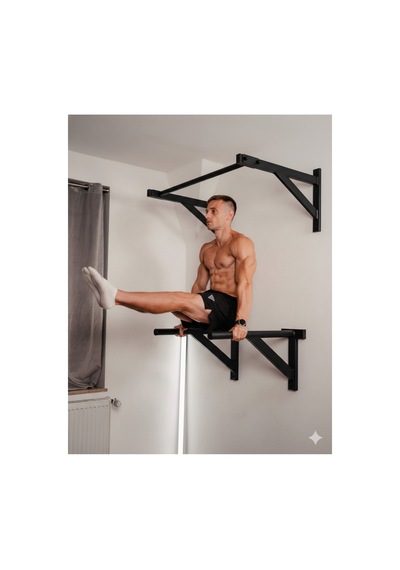 Profesyonel Duvar Tipi Dips Barı - Paralel Bar - Fitness Aparat - Triceps Aparat