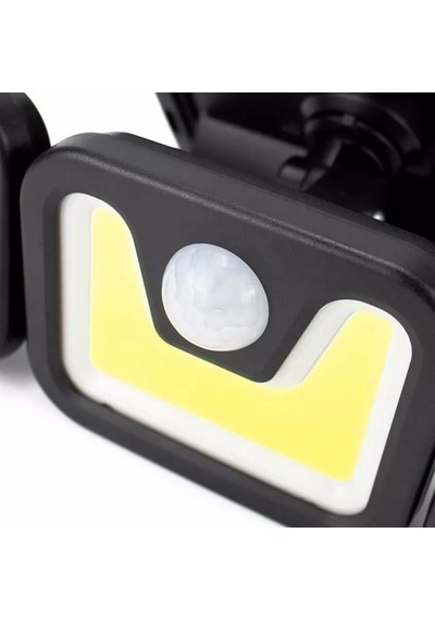 Mx-1725b Sensörlü 3 Modlu 90 Cob Ledli Solar Aydınlatmalı Duvar Lambası Belirtilmemis