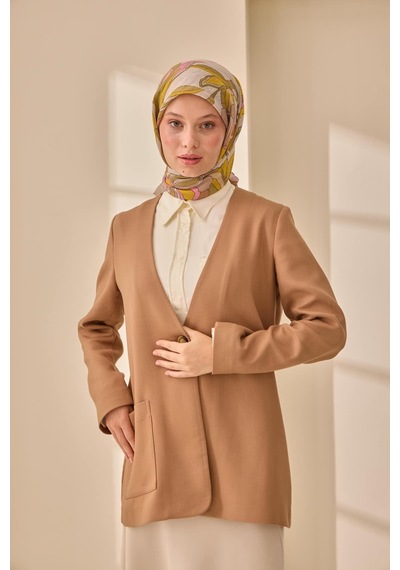 Silk Home Olinda İpek Eşarp 47003-33 Gri, Pembe, Sarı, Haki, Vizon