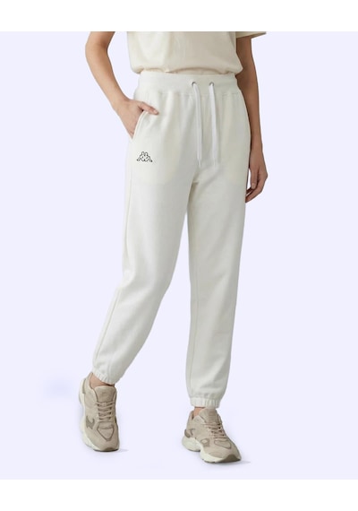 Kappa Logo Cindyna Pant Kadın Ekru Regular Eşofman Altı
