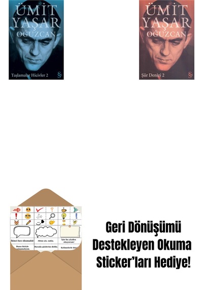 Taşlamalar Hicivler 2 + Şiir Denizi 2 + Okuma Sticker'ları