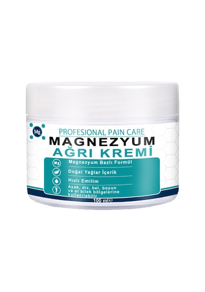 Saf Magnezyum Klorürlü Masaj Losyonu 1 Adet Zechstein Deniz Kaynaklı, Aloe Vera Ve E Vitaminli Komplex Relax Krem