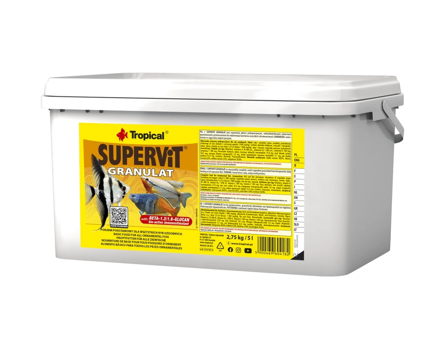 Tropical Supervit Granulat 1000 Gr Açık