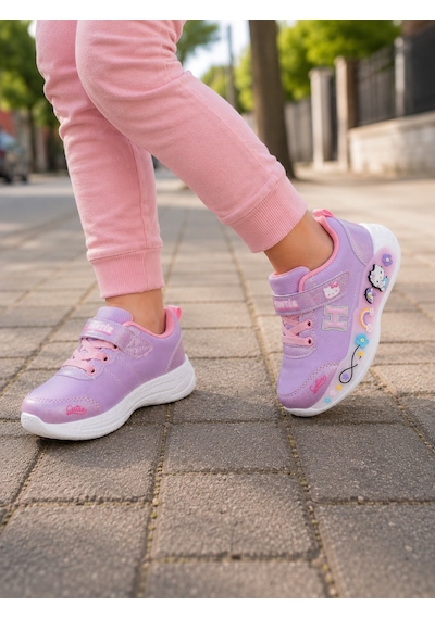 Mini Bonito Kız Erkek Çocuk Sneakers Spor Ayakkabı Desenli Tabanlı Modern Günlük Rahat Çocuk Ayakkabısı Lila Mini Bonito Kız Erkek Çocuk Sneakers Spor Ayakkabı Desenli Tabanlı Modern Günlük Rahat Çocuk Ayakkabısı Lila