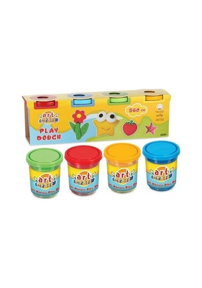 Dede 4Lü Oyun Hamuru Seti / 560Gr