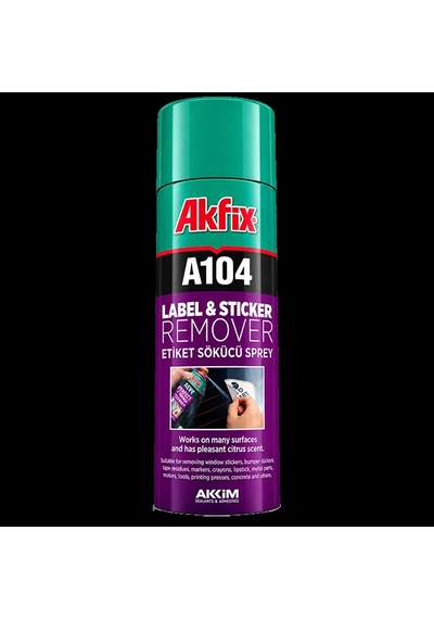 Akfix A104 Etiket Ve Sticker Sökücü Sprey 200 Ml