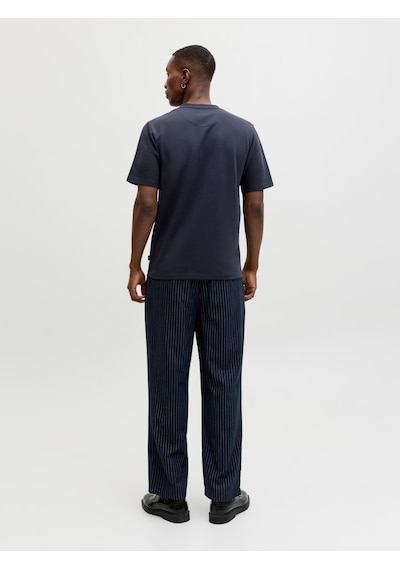 Jack & Jones Blaethan Logo Erkek Lacivert Tişört 12292340-ns