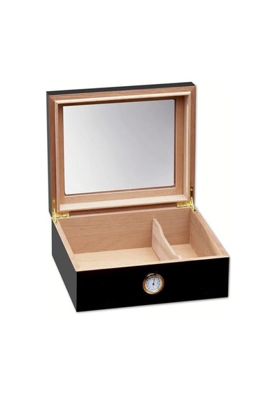 Ltng Humidor, Siyah Çakmak, Siyah Kesici Puro Başlangıç Seti - Pkt-bsetı