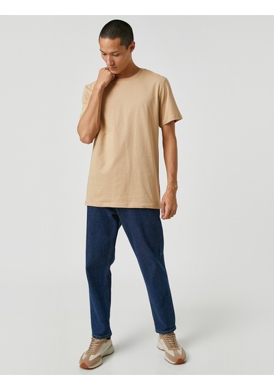 Koton Basic Tişört Slim Fit Bisiklet Yaka Kısa Kollu Pamuklu Deve Tüyü 3Sam10057Hk 3Sam10057Hk100 Taba Koton Basic Tişört Slim Fit Bisiklet Yaka Kısa Kollu Pamuklu Deve Tüyü 3Sam10057Hk 3Sam10057Hk100 Taba