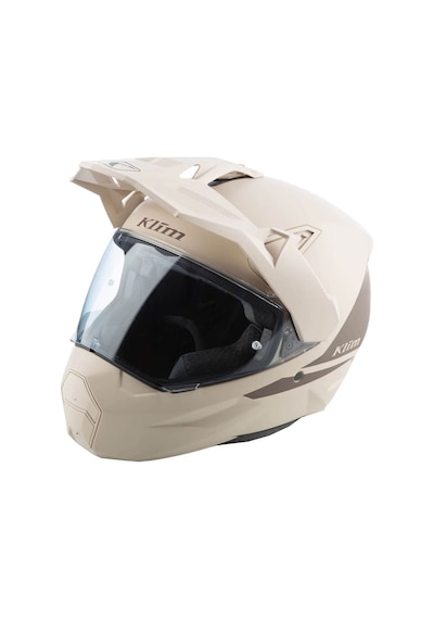 Klim X1 Alpha Carbon Korumalı Adv Kask Krem Kahverengi