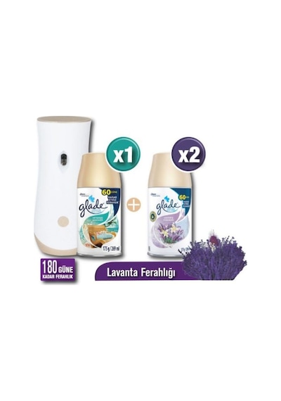 Glade Lavanta Ferahlığı Otomatik Sprey Set 4'lü Set