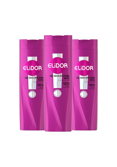 Elidor Saç Dökülmelerine Karşı Bakım Şampuanı 3 x 400 ML
