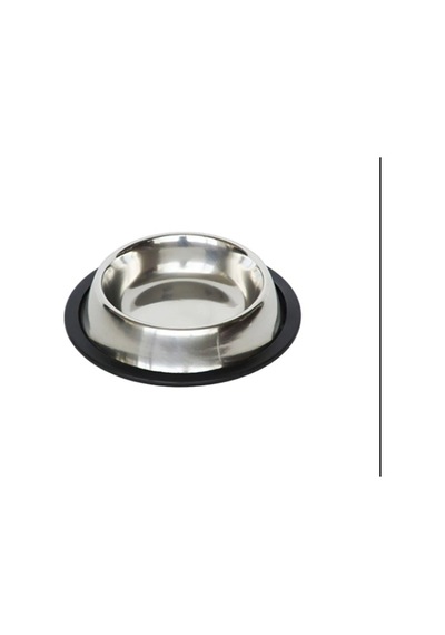 Paslanmaz Çelik Metal Mama Kabı 34 Cm. Çok Renkli