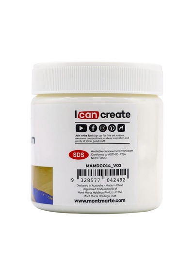 Premium Jel Orta Parlaklıkta 250 Ml , Akrilik Boyalar İçin Uygun