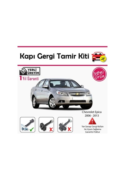Barrer Chevrolet Epica Kapı Gergi (Limitör) Tamir Kiti 2006-2013