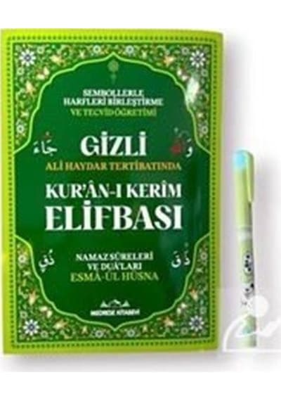 Gizli Kuran Elifbası Tecvidli Işıklı Kalem Hediye Ali Haydar...