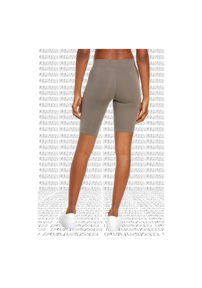 Nike Women's Mid Rise Bike Shorts Vizon Kahveregi Biker Şort Tayt