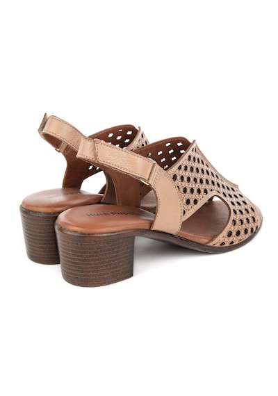 Hush Puppies Fito 624216 Hakiki Deri Kadın Sandalet Siyah Sand