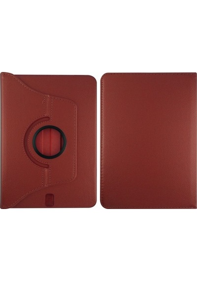 Samsung Uyumlu Galaxy T820 Tab S3 Için Nettech 0.7 Mm Suni Deri 360 Kapa