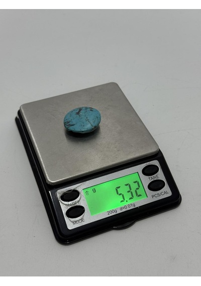 Doğal İran Nişabur Firuze Turkuaz Taşı 26,6 Karat - 5,31 Gram