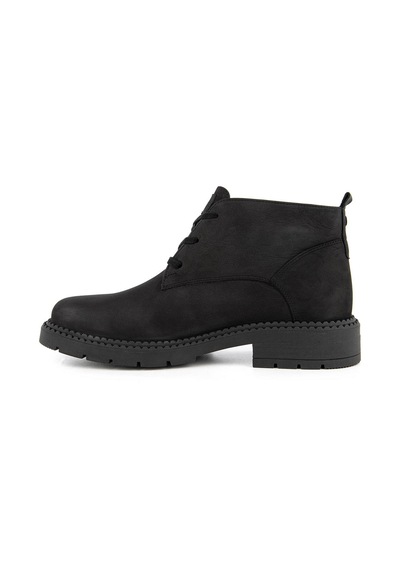 Hush Puppies Manopy Bounce Hakiki Deri Erkek Bot Siyah