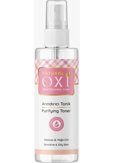 Oxi Natural Arındırıcı Tonik 150 Ml. Hassas & Yağlı Ciltler