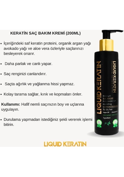 Saç Botoksu Plus - Yanmış Yıpranmış Saçlara Kökten Uca Keratin Bakım Seti