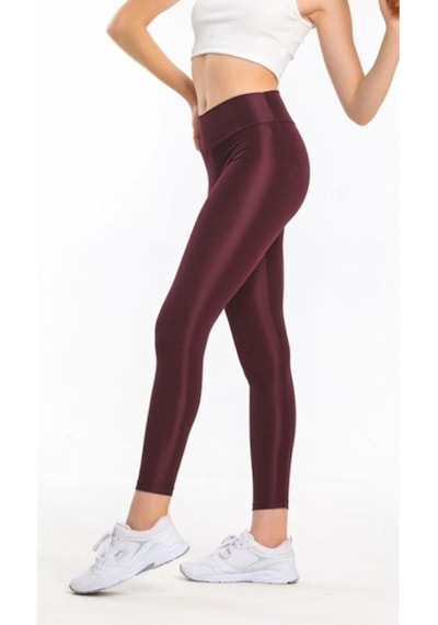 Bonbonetti Chocolate Baby & Kids Kadın Mürdüm Yüksek Bel, Günlük Ve Sporda Kullanım Iç Göstermez Toparlayıcı Parlak Disco Tayt MÜRDÜM Bonbonetti Chocolate Baby & Kids Kadın Mürdüm Yüksek Bel, Günlük Ve Sporda Kullanım Iç Göstermez Toparlayıcı Parlak Disco Tayt MÜRDÜM