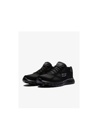 Skechers Burns - Agoura Erkek Siyah Spor Ayakkabı 52635 Bbk Siyah