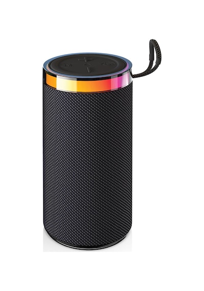 Yüksek Sesli Işıklı Taşınabilir Tws Bluetooth Hoparlör Şarjlı Kablosuz Speaker Aux Usb Sd Destekli