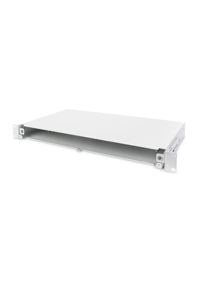 Digitus Sürgülü Boş Fiber Optik Sonlandırma Kutusu, Kilit Mekanizmalı, 1u, Ön Panel Haricen Temin Edilir, M20/m25 Vidalar Dahil, Gri Renk&lt Br&gt Di