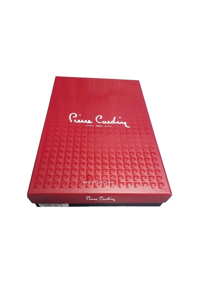 Pierre Cardin Kemer Cüzdan 2'li Set 001 Siyah