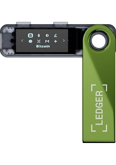 Ledger Nano S Plus Neptün Mavisi Kripto Donanım Cüzdanı Bakır Ye