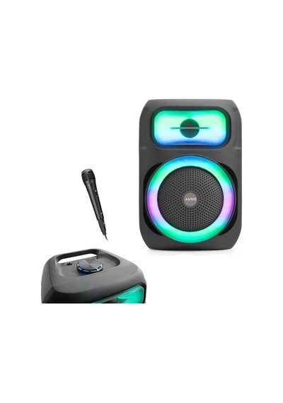 Auris Kln130 25w 8 İnç Mikrofonlu Rgb Bluetooth Hoparlör