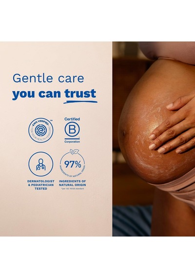 Mustela Hamilelik İçin Hamile Çatlak Kremi - Doğal Avokado, Maracuja Ve Shea Yağı İle - Kokusuz