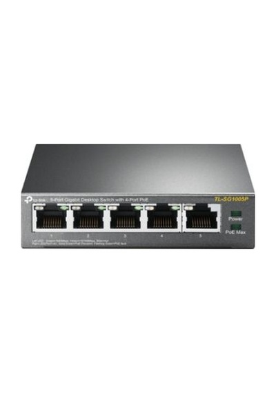 Tp Link 5 Port 10/100/1000 Mbps Switch 4 Port Poe Tl Sg1005P Tp Link 5 Port 10/100/1000 Mbps Switch 4 Port Poe Tl Sg1005P