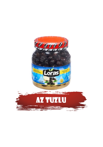 Loras 261 - 290 KB Mega Gemlik Siyah Zeytin Pet 900 G