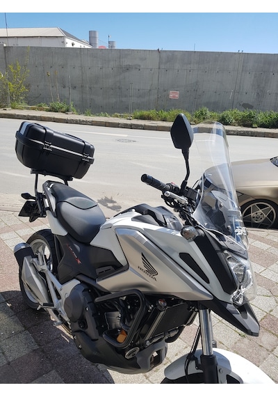 16-20 Honda Nc 750X Uzun Ön Cam Şeffaf 56cm 4mm Zeus Nc750