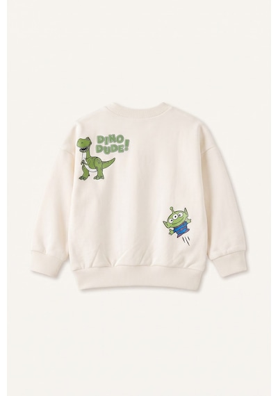 Defacto Toy Story Oversıze Basic Sweatshirt Erkek Bebek I3544a526wner118 Ekru-er118