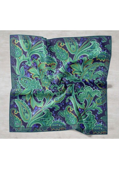 Silk Home Twill İpek Eşarp 11504-01 Lacivert