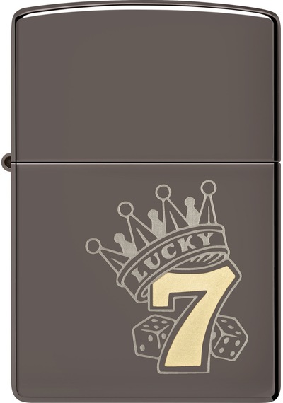 Zippo 150 Lucky 7 Design Çakmak Çok Renkli