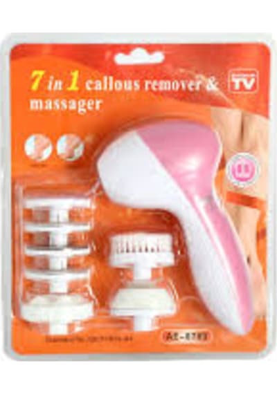 7 in 1 Callous Remover Massager Ayak Bakım Ve Masaj Aleti