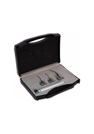 Archer Pediatrik Laringaskop Laringoskop Set No:00-0-1 Eğri Blade