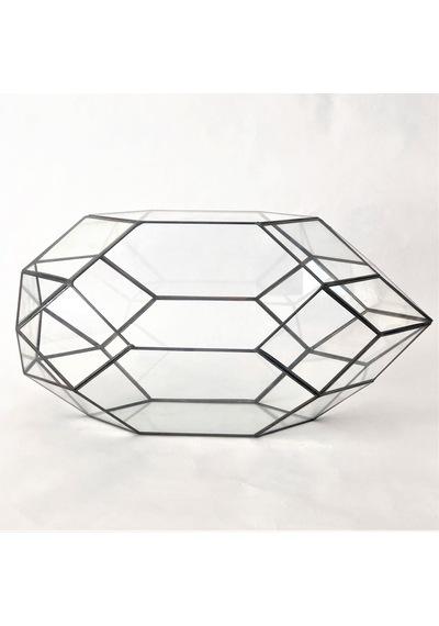 Dekoratif Cam Fanus - Geometrik Cam Fanus - Teraryum Cam Fanus (479518841)