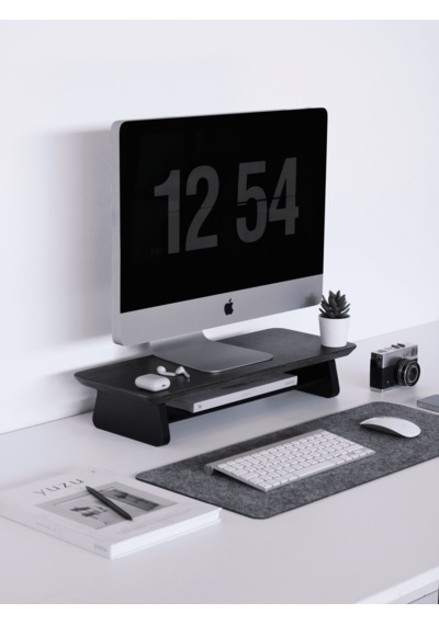 Küçük Monitör Standı Ceviz