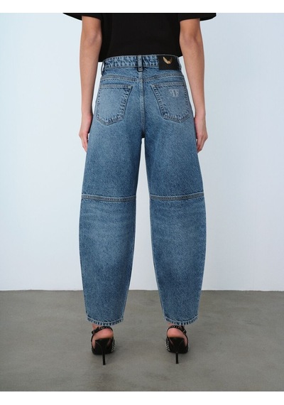 LOFT Balloon Balloon Fit Kadın Pantolon Lf2040335 Q1.v1 Denim